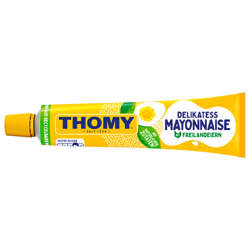 Thomy Delikatess-Mayonnaise mit reinem Sonnenblumenöl 100ml